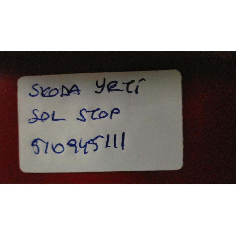 SKODA YETİ SOL STOP LAMBASI 510945111