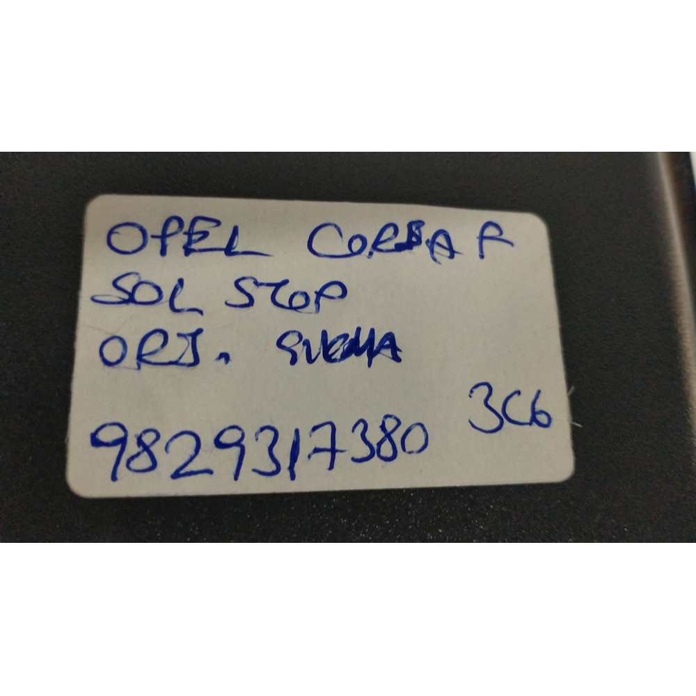 OPEL CORSA F ORJINAL ÇIKMA SOL STOP LAMBASI 9829317380 3C6